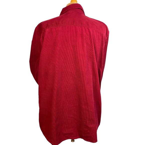 Jones New York Sport Shacket Corduroy Y2k Button Down Shirt, Size 2X - Picture 7 of 12